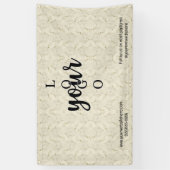 Markt für das Logo der Marmorgesellschaft Banner (Vertikal)