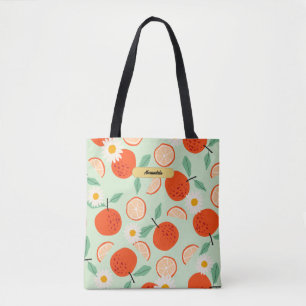 Markt für frische Orangen Tasche