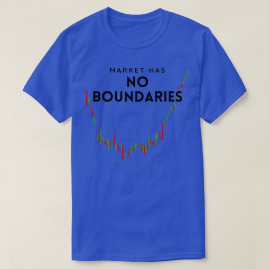 Markt hat keine Grenzen schwarz T-Shirt (Design vorne)