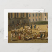 Markt im Alter Markt, Potsdam, 1772 Postkarte (Vorne/Hinten)