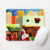 Markt in Algier durch August Macke Mousepad (Mit Mouse)