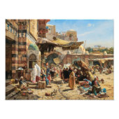 Markt in Jaffa | Gustav Bauernfeind | Fotodruck (Vorne)