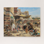 Markt in Jaffa | Gustav Bauernfeind | Puzzle (Horizontal)