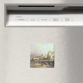 Markt in Nishny, Novgorod, 1872 Magnet (In Situ (Geschirrspüler))