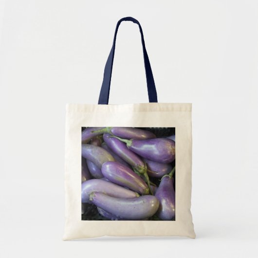 Markt-Japaner-Aubergine Tragetasche (Vorne)