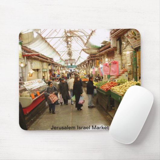 Markt Jerusalems Israel Mousepad (Mit Mouse)