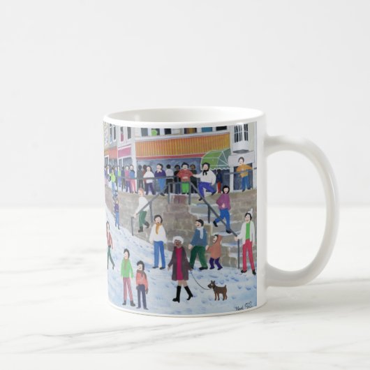 Markt-Jude-Straße Penzance Kaffeetasse (Rechts)