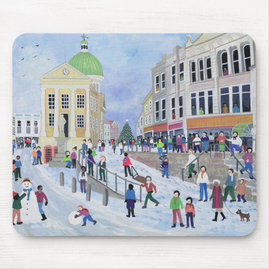 Markt-Jude-Straße Penzance Mousepad (Vorne)