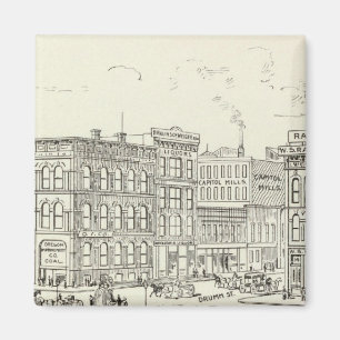 Markt, Kalifornien und Drumm North Side Magnet