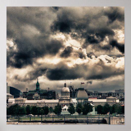Markt Marche Bonsecours/Bonsecours Poster (Vorne)