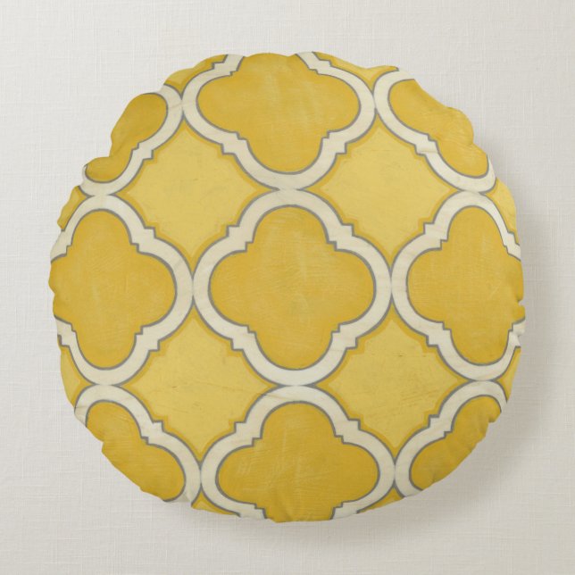 Markt-Motive I Rundes Kissen (Vorderseite)