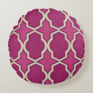 Markt-Motive II Rundes Kissen