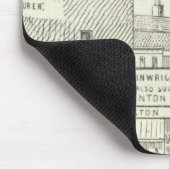 Markt, Sacramento und California North Side Mousepad (Ecke)