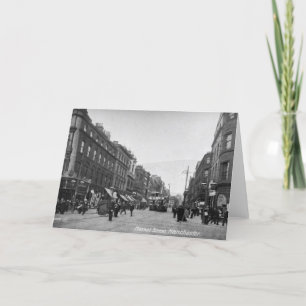 Markt-Straße, Manchester, c.1910 2 Karte