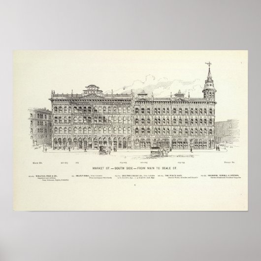 Markt Süd Main und Biale Poster (Vorne)