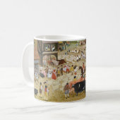 Markt-Tag Kaffeetasse (Vorderseite Links)