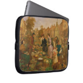 Markt-Tag Laptopschutzhülle (Vorne Rechts)