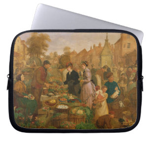 Markt-Tag Laptopschutzhülle