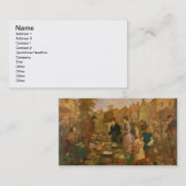 Markt-Tag Visitenkarte (Vorne/Hinten)