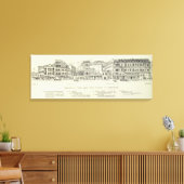 Markt und Mission der zweiten Westseite Leinwanddruck (Insitu (Wohnzimmer))