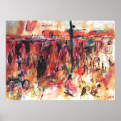 Markt von Marrakesch Poster (Vorne)