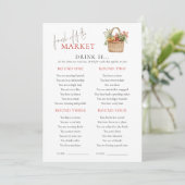 Markt würde sie eher Brautparty-Spielkarte Einladung (Stehend Vorderseite)