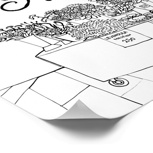 Marktabschottung, Bauer-Karten und g.g.S.-Zeichen Poster (Ecke)