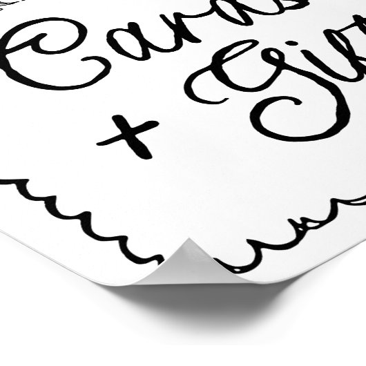 Marktabschottung, Bauer-Karten und g.g.S.-Zeichen Poster (Ecke)