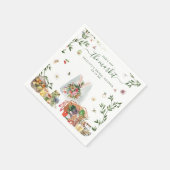 Marktabschottung | Brautparty für den Bauernmarkt Serviette (Ecke)