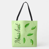Marktbeutel für grüne Produkte Tasche (Vorderseite)