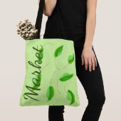 Marktbeutel für grüne Produkte Tasche (Von Nahem)