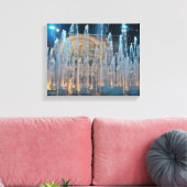 Märkte Locarno Leinwanddruck (Insitu (Wohnzimmer))