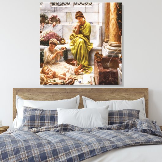 Marktecke Leinwanddruck (Insitu (Schlafzimmer))