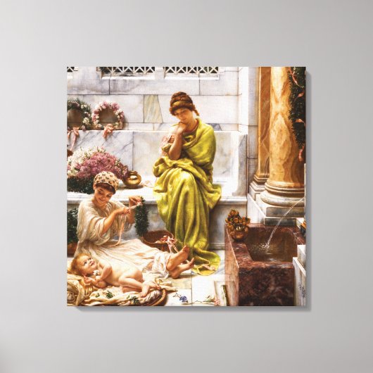 Marktecke Leinwanddruck (Vorderseite)