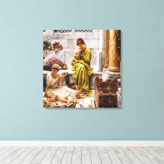 Marktecke Leinwanddruck (Insitu (Holzboden))