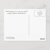 Markteintritt Postkarte (Rückseite)