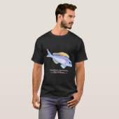 marktfähiger Barsch T-Shirt (Vorne ganz)