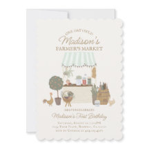 Marktfarm für grünen Bauer Frische Einladung zum G