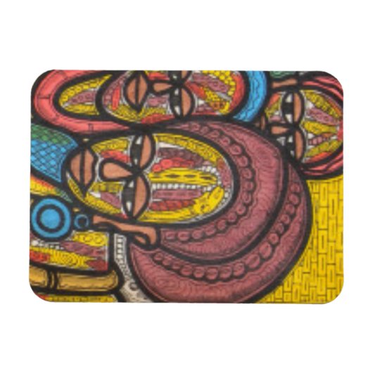 Marktfrau Magnet (Horizontal)