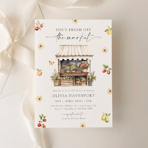 Marktfrische Bauern - Brautparty Einladung