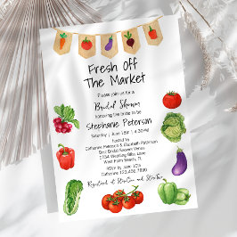 Marktfrische Bauern - Brautparty Einladung