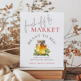 Marktfrische Das Brautparty der Biene Poster