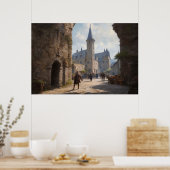 Marktgasse Poster (Küche)