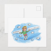 Marktgleichgewicht Postkarte (Vorne/Hinten)