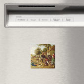 Marktkarton, 1864 (Öl auf Leinwand) Magnet (In Situ (Geschirrspüler))