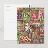 Marktmaße Postkarte (Vorne/Hinten)