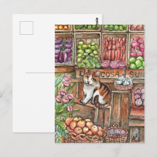 Marktmaße Postkarte (Vorne/Hinten)