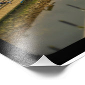 Marktminiatur in Granville Fotodruck (Ecke)