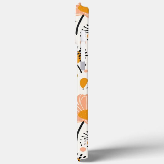 Marktmodell für Retro-Blume Case-Mate iPhone Hülle (Rückseite / Links)