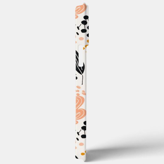 Marktmodell für Retro-Blume Case-Mate iPhone Hülle (Rückseite / Rechts)